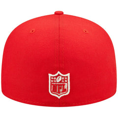 Kansas City Chiefs New Era Super Bowl IV Pop Sweat 59FIFTY Fitted Hat Red - NFL