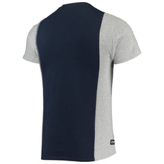 Chicago Bears Refried Apparel Sustainable Split T-Shirt Navy/Heathered Gray - NFL