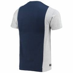 Tennessee Titans Refried Apparel Sustainable Split T-Shirt Navy/Heathered Gray - NFL