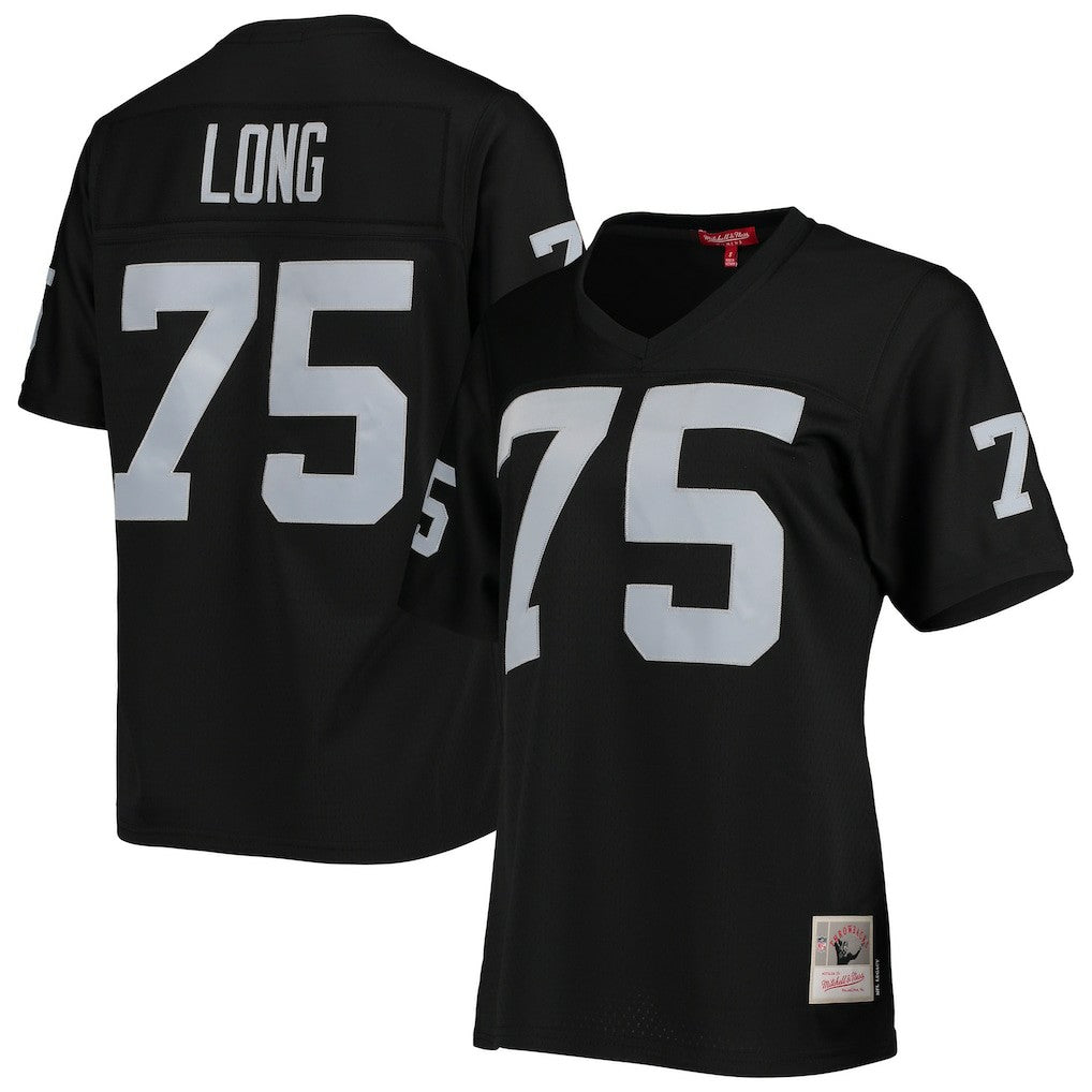 Howie Long Las Vegas Raiders Women's Legacy Replica Player Jersey Black - Mitchell & Ness