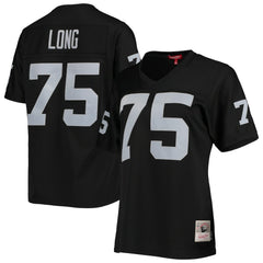 Howie Long Las Vegas Raiders Women's Legacy Replica Player Jersey Black - Mitchell & Ness
