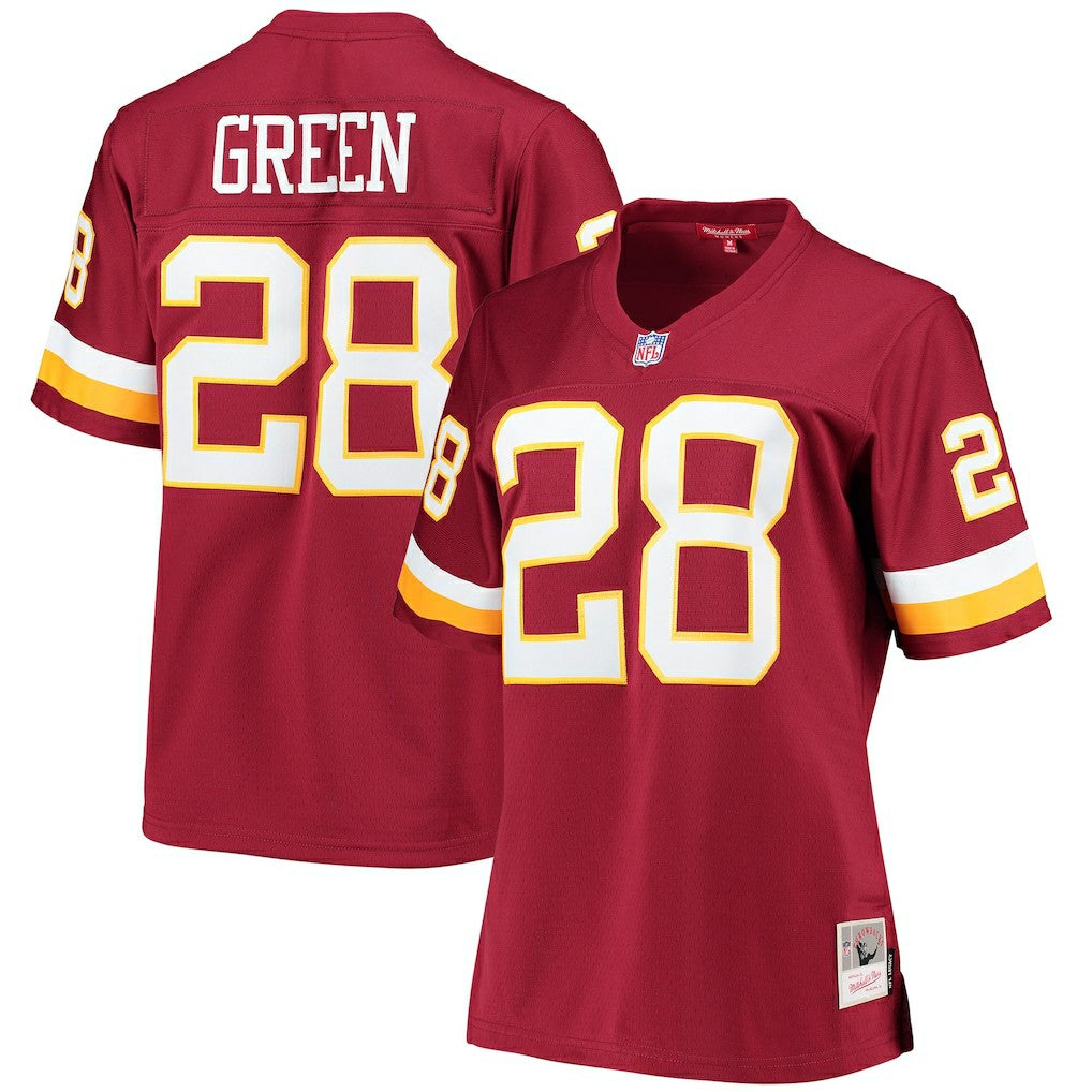 Darrell Green Washington Football Team Women's Legacy Replica Player Jersey Burgundy - Mitchell & Ness