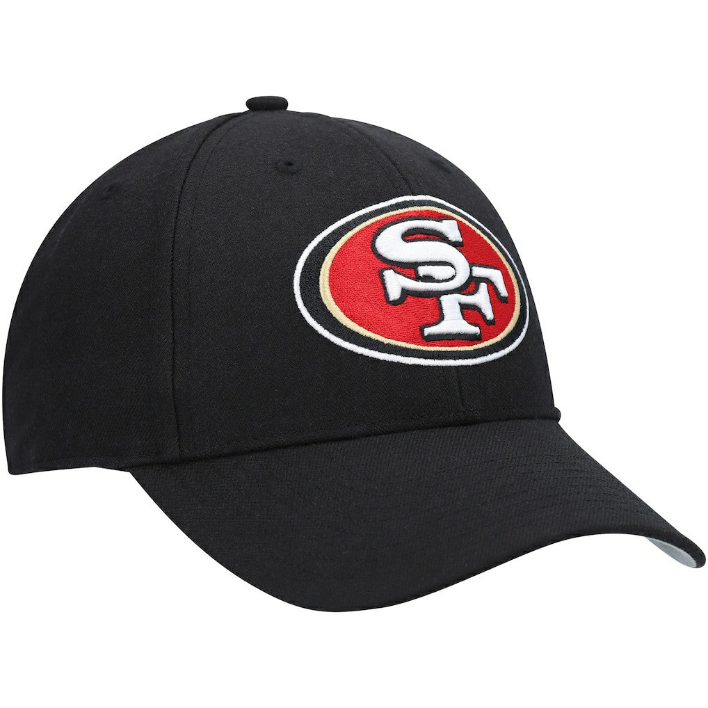 San Francisco 49ers '47 Logo MVP Adjustable Hat Black - 47 brand