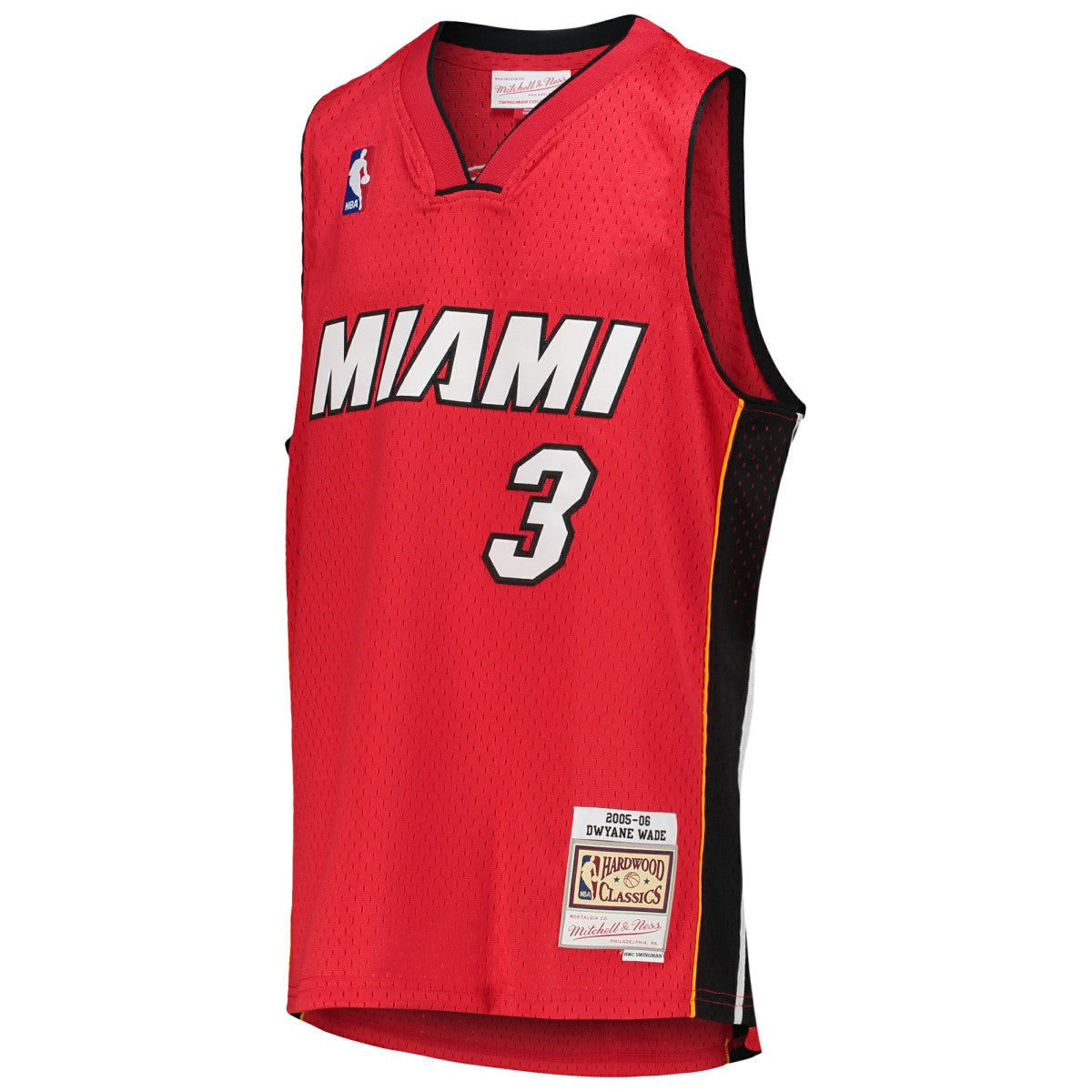 Mitchell & Ness - Dwyane Wade Miami Heat Youth 2005/06 Hardwood Classics Swingman Jersey - Red
