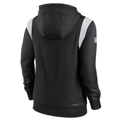 New Orleans Saints Women's Sideline Stack Performance Pullover Hoodie Black - Nike