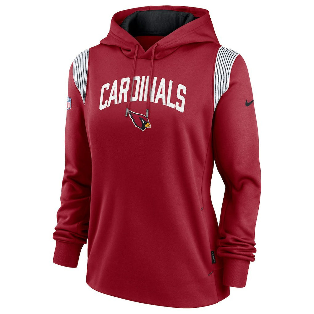 Arizona Cardinals Women's Sideline Stack Performance Pullover Hoodie Cardinal - Nike