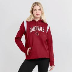 Arizona Cardinals Women's Sideline Stack Performance Pullover Hoodie Cardinal - Nike