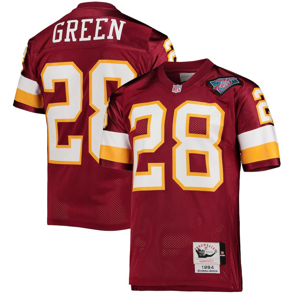 Darrell Green Washington Football Team 1994 Authentic Throwback Retired Player Jersey - Burgundy sale | NFL Jerseys