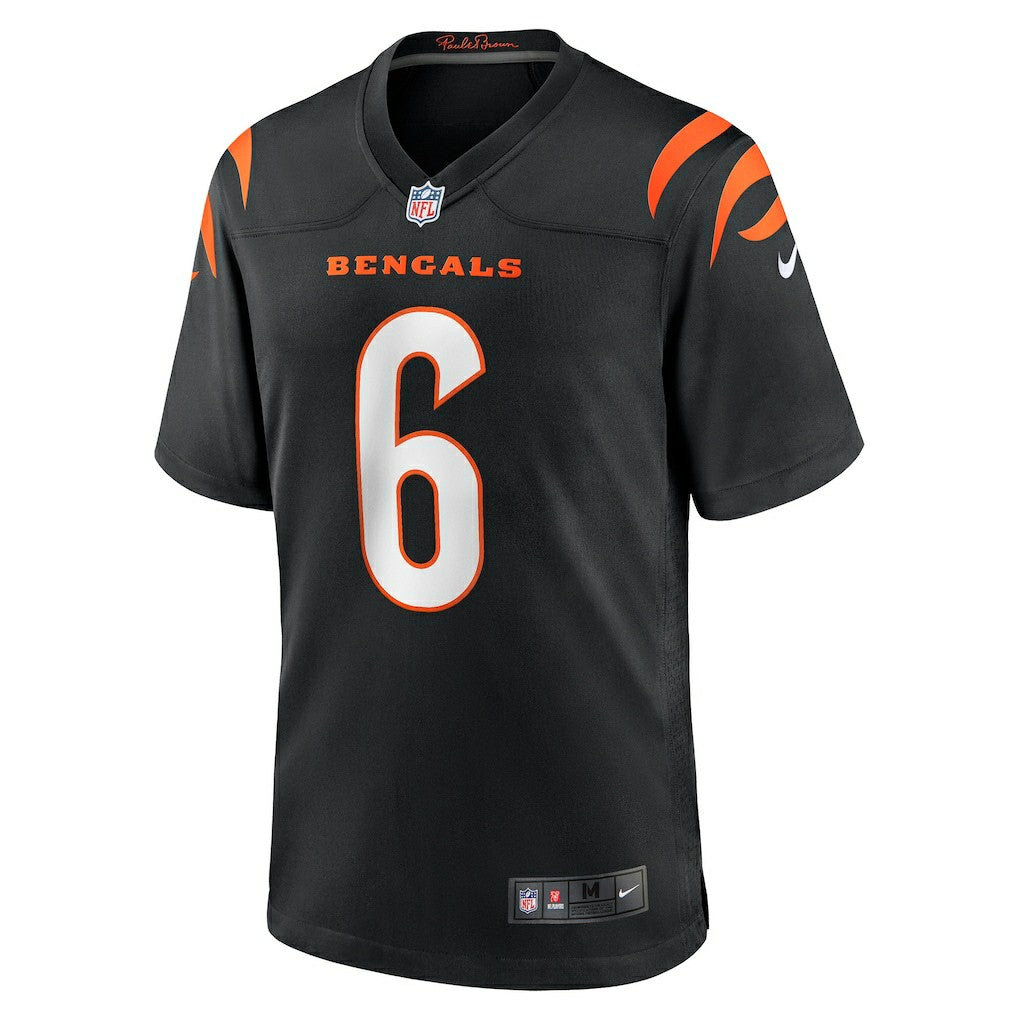 Jake Browning Cincinnati Bengals Game Jersey - Black | NFL Jerseys