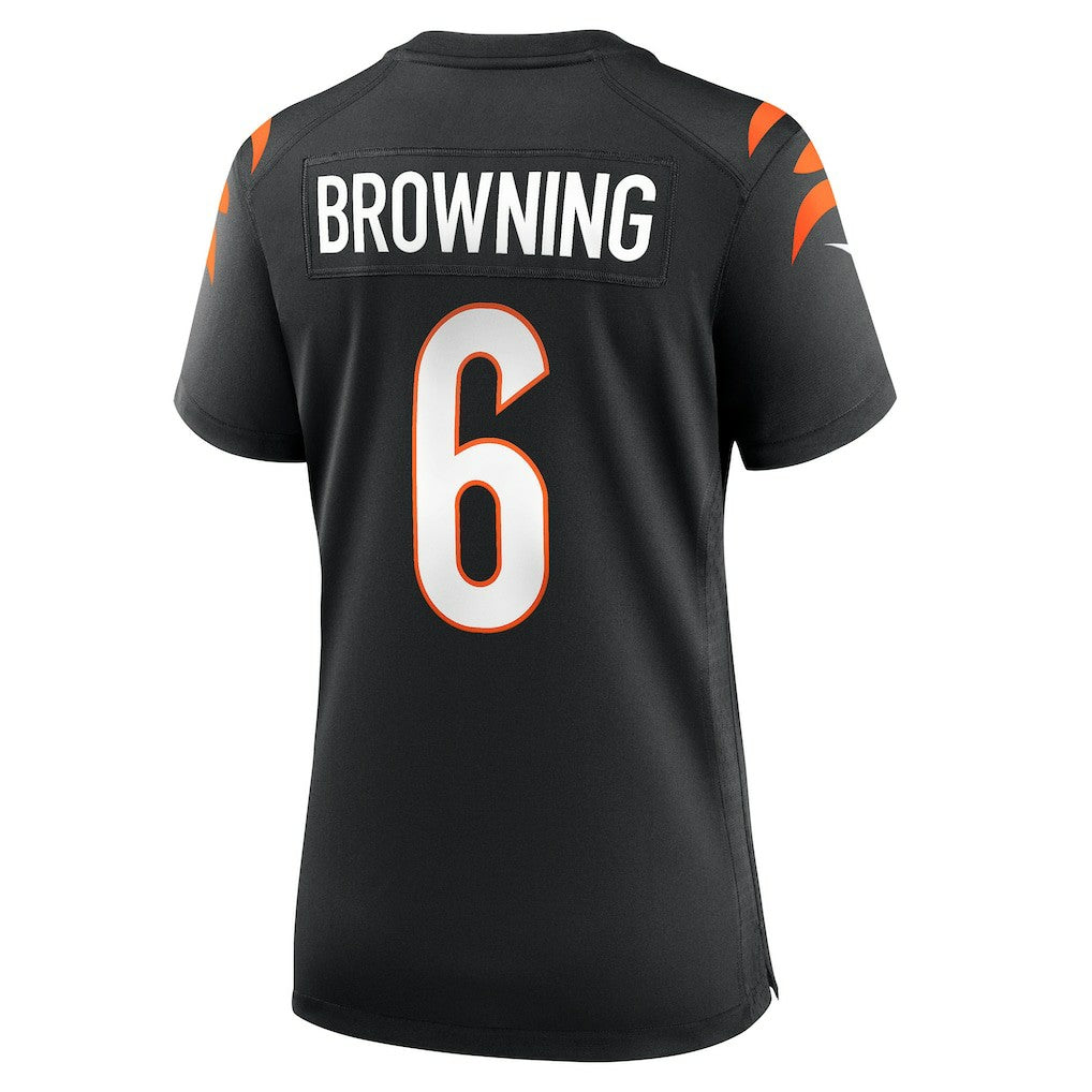 Jake Browning Cincinnati Bengals Women's Game Jersey Black - Nike