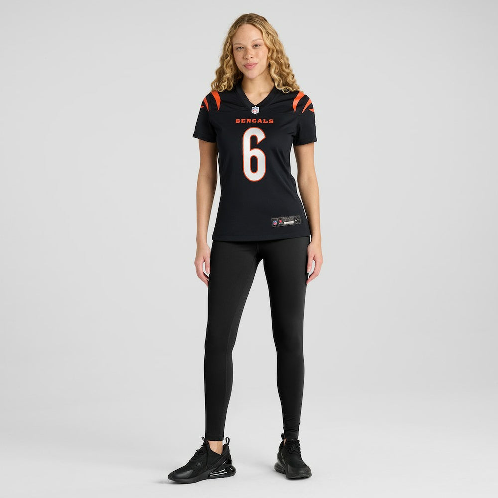 Jake Browning Cincinnati Bengals Women's Game Jersey Black - Nike