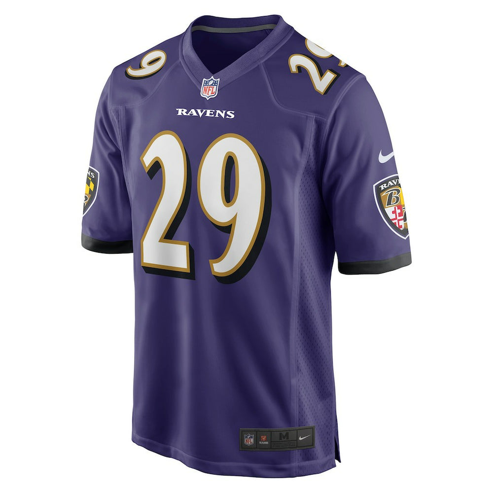 Ar'Darius Washington Baltimore Ravens Player Game Jersey Purple - Nike
