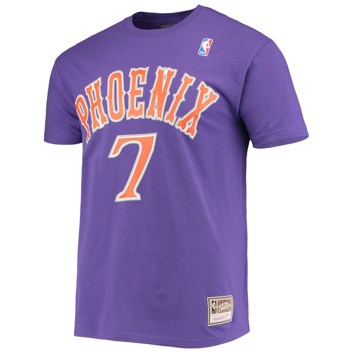 Mitchell & Ness - Kevin Johnson Phoenix Suns Hardwood Classics Stitch Name & Number T-Shirt - Purple