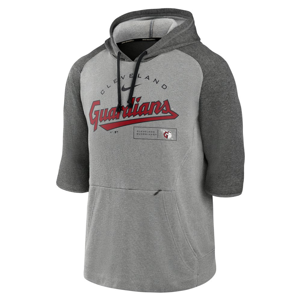 Cleveland Guardians Nike Team Modern Arch 3/4 Sleeve Pullover Hoodie for sale