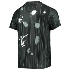 NBA - Brooklyn Nets FISLL Striped Splatter T-Shirt - Black