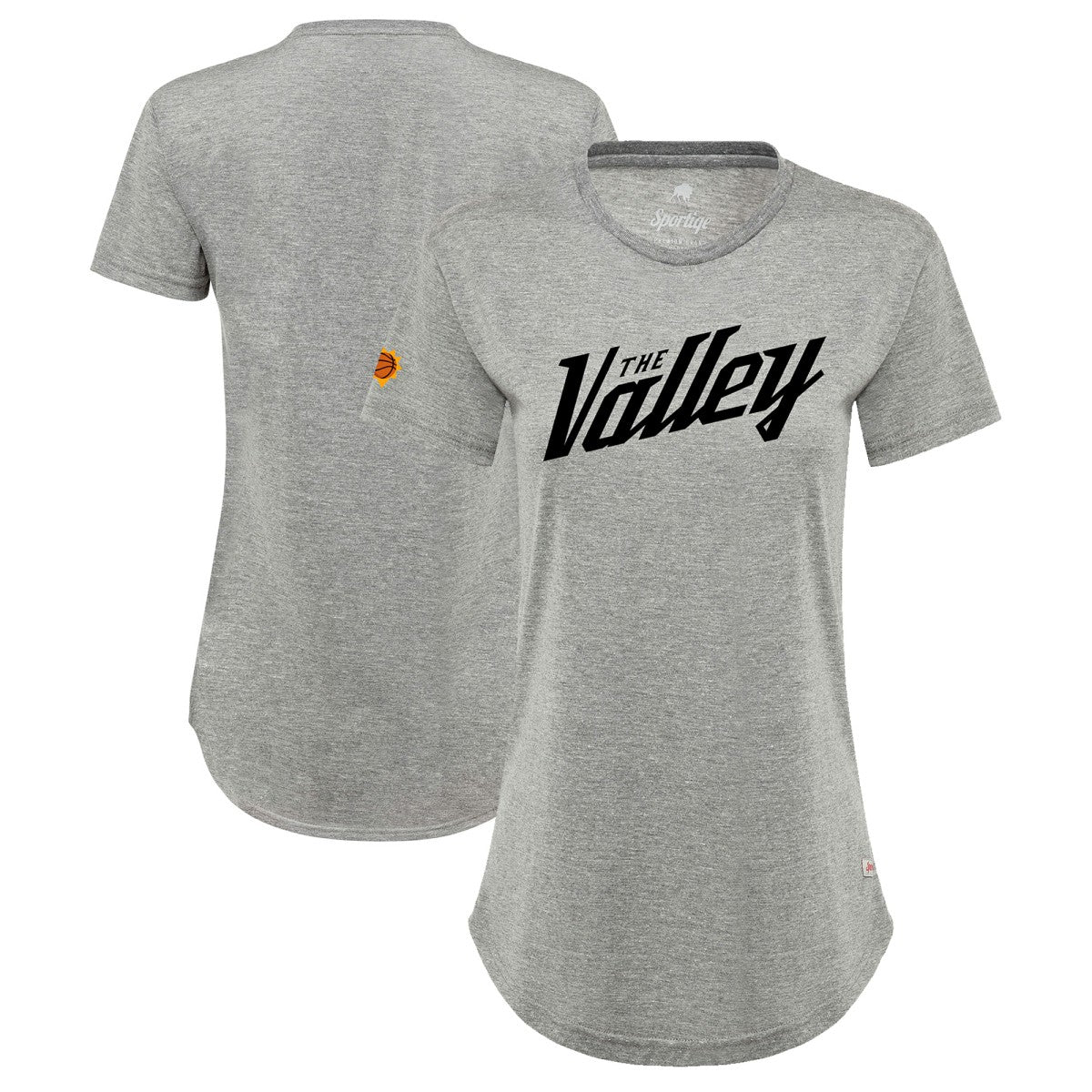 NBA - Phoenix Suns Sportiqe Women's 2021/22 City Edition Phoebe T-Shirt - Gray
