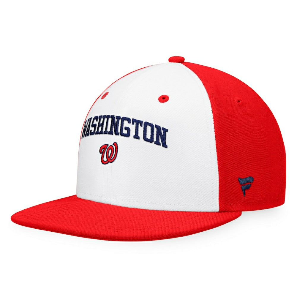 Washington Nationals Fanatics Iconic Color Blocked Fitted Hat Sale