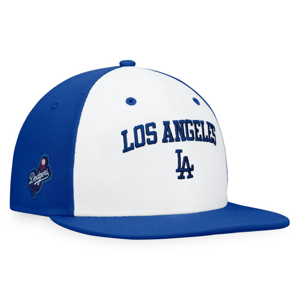 Los Angeles Dodgers Fanatics Iconic Color Blocked Fitted Hat Sale