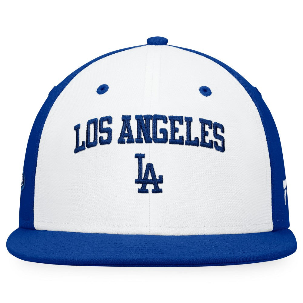 Los Angeles Dodgers Fanatics Iconic Color Blocked Fitted Hat Sale