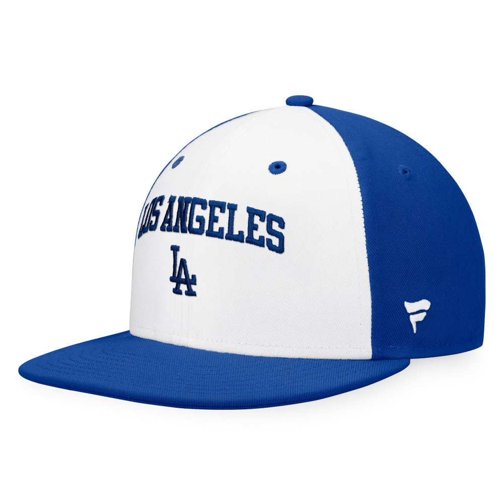 Los Angeles Dodgers Fanatics Iconic Color Blocked Fitted Hat Sale