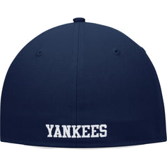New York Yankees Fanatics Iconic Color Blocked Fitted Hat Lifestyle