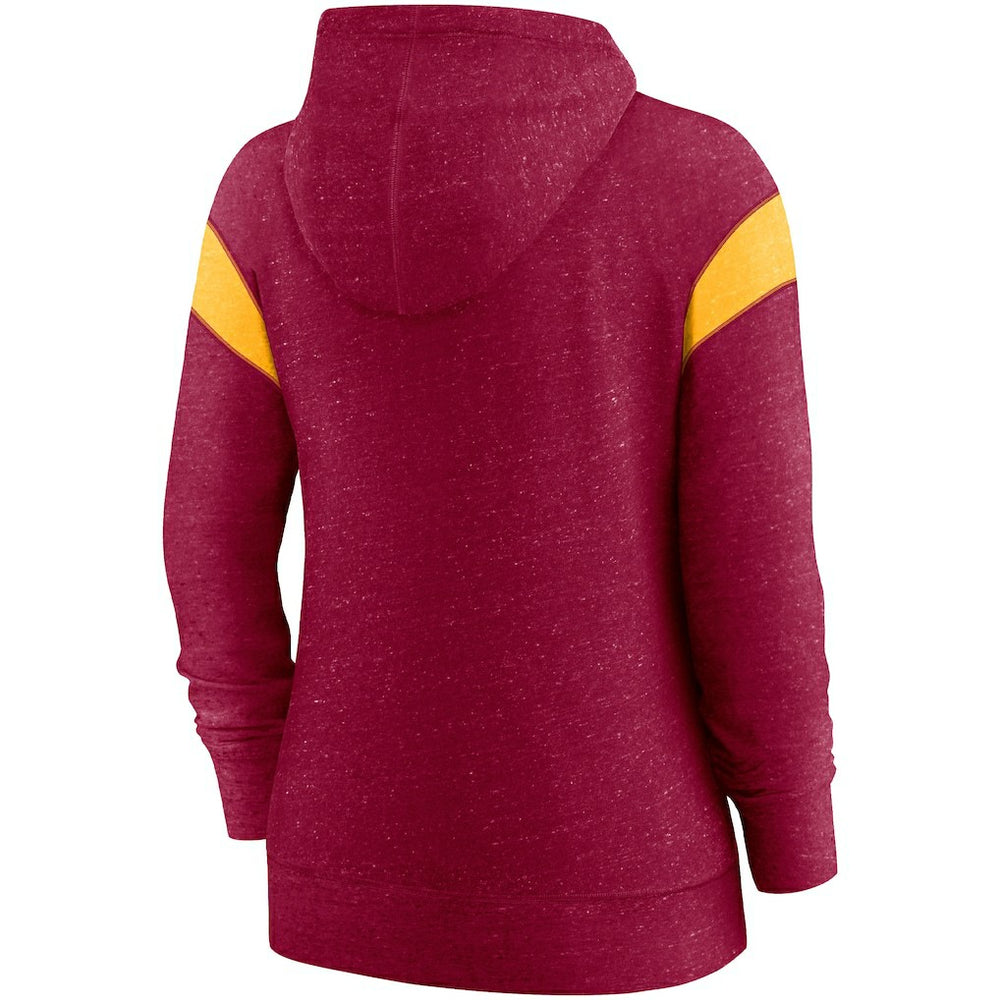 Washington Commanders Women's Monaco Lightweight Full-Zip Hoodie Burgundy/Gold - Nike