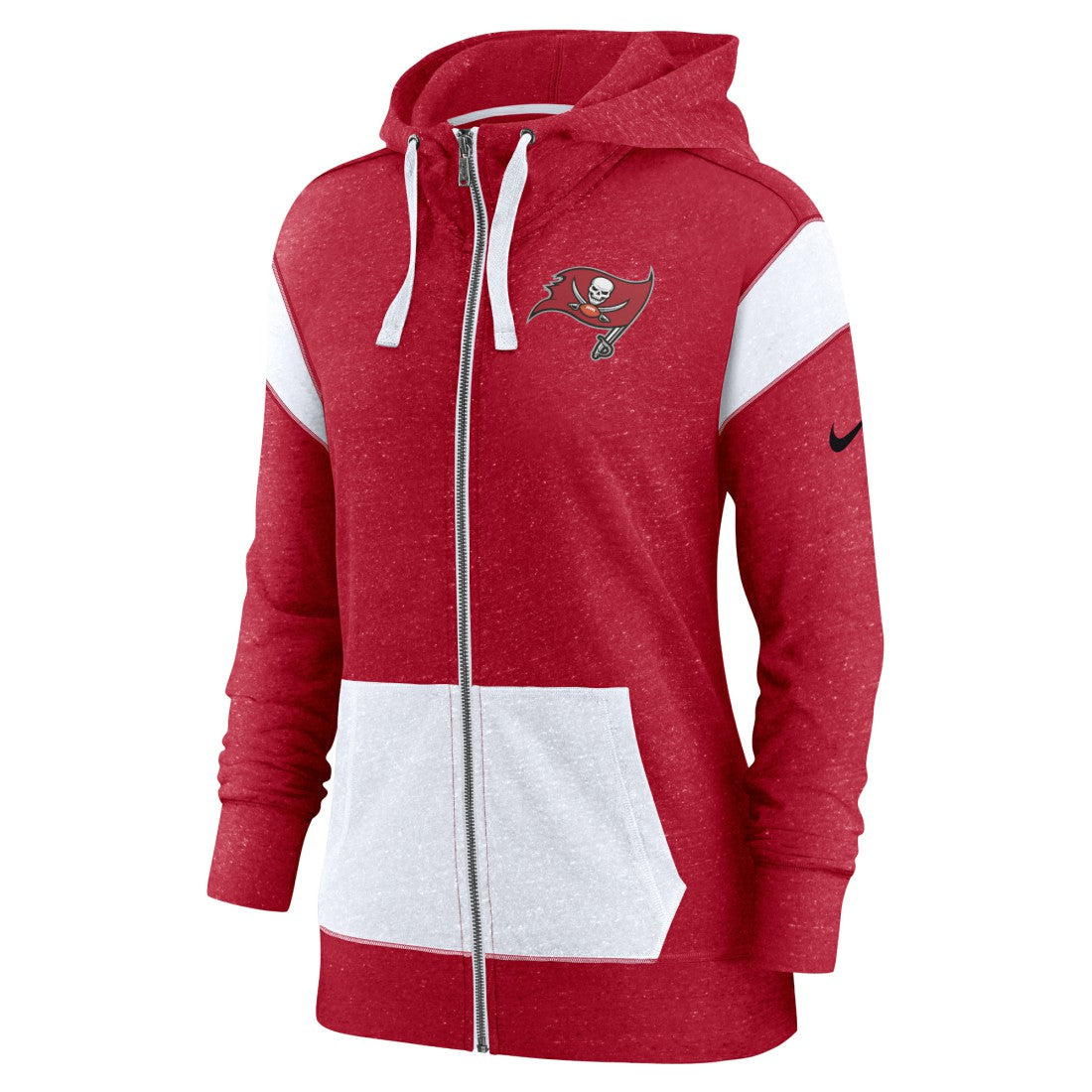 Tampa Bay Buccaneers Women's Monaco Lightweight Full-Zip Hoodie Red/White - Nike