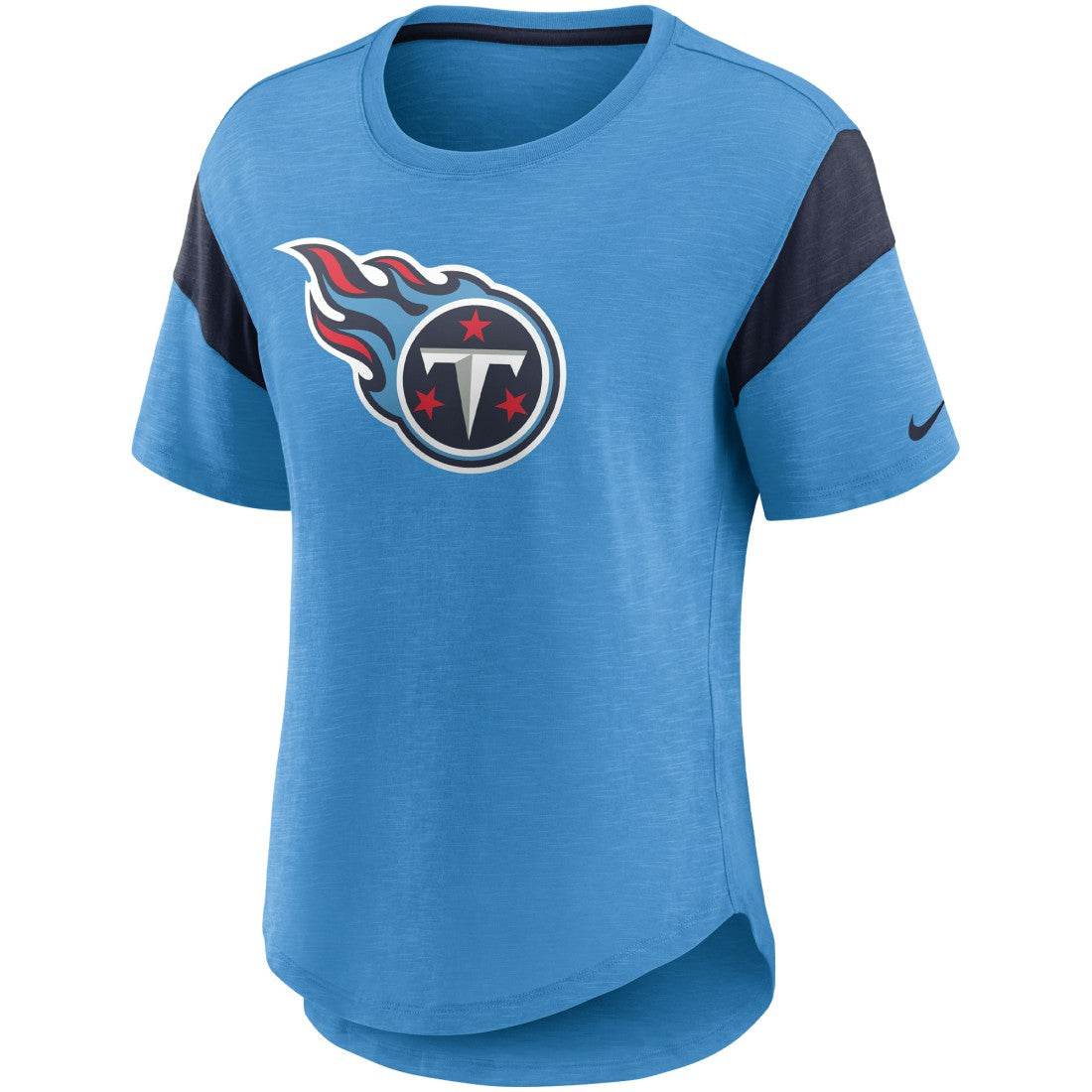 Tennessee Titans Women's Primary Logo Fashion Top Light Blue - Nike