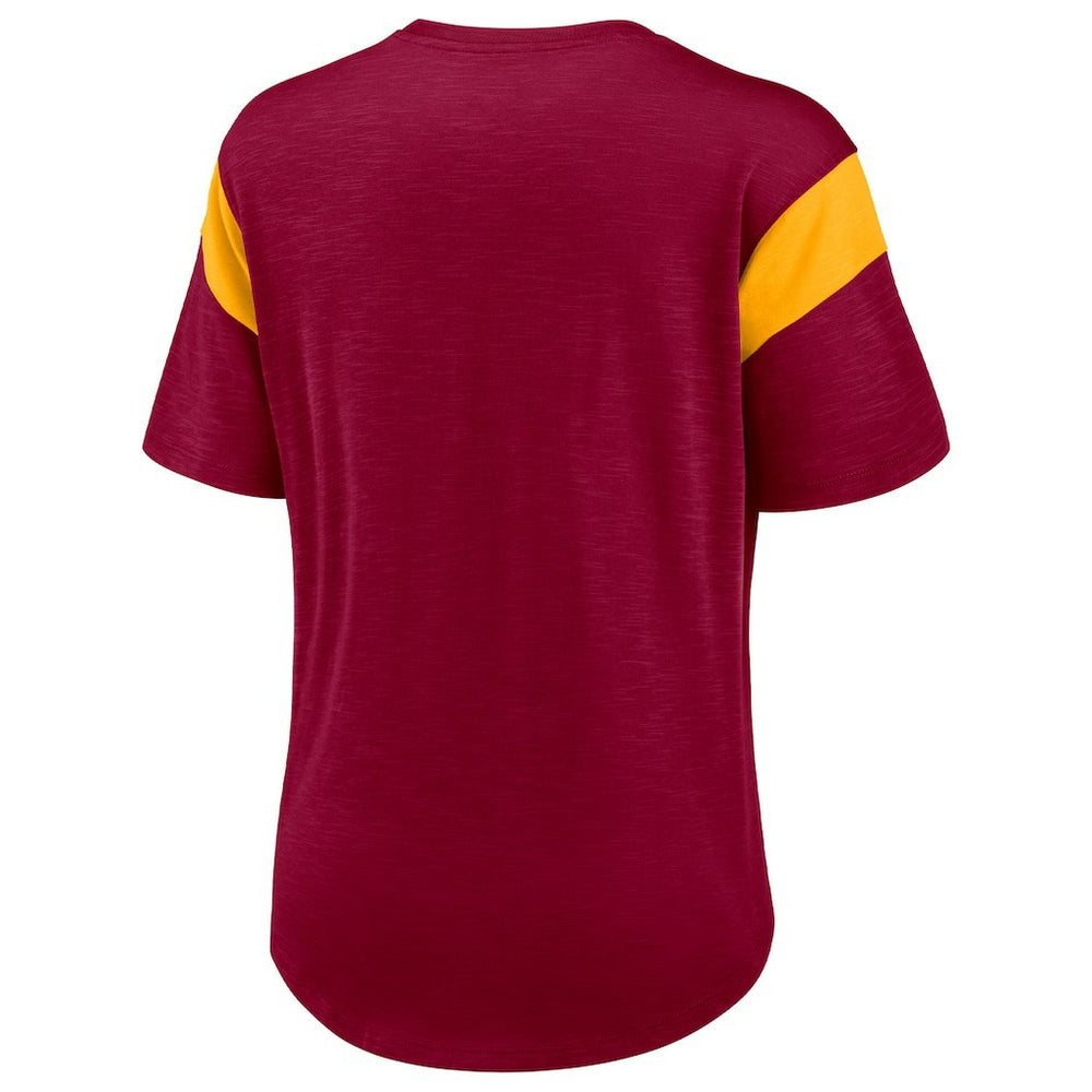 Washington Commanders Women's Primary Logo Fashion Top Burgundy - Nike