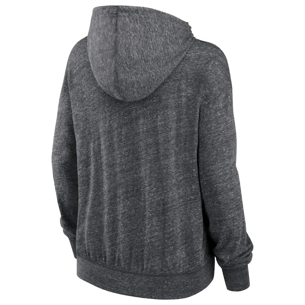 Washington Commanders Women's Team Spirit Gym Vintage Lightweight Hoodie Top Heather Charcoal - Nike