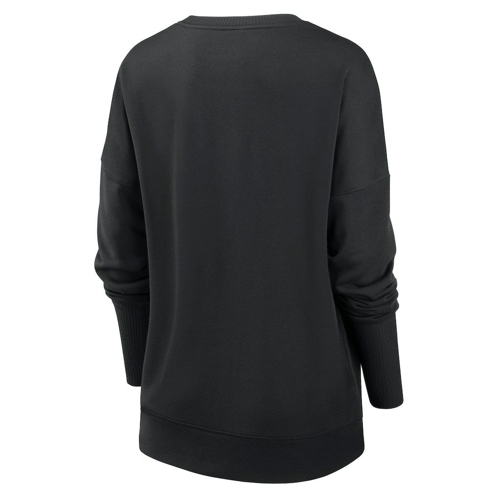 Carolina Panthers Women's Rewind Playback Icon Performance Pullover Sweatshirt Black - Nike