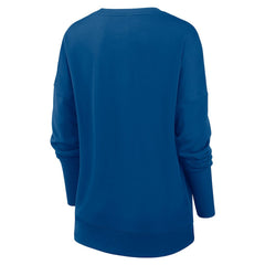 Indianapolis Colts Women's Rewind Playback Icon Performance Pullover Sweatshirt Royal - Nike