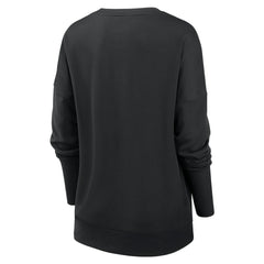 New Orleans Saints Women's Rewind Playback Icon Performance Pullover Sweatshirt Black - Nike