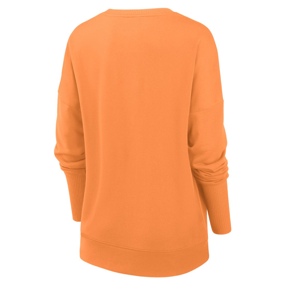 Tampa Bay Buccaneers Women's Rewind Playback Icon Performance Pullover Sweatshirt Orange - Nike