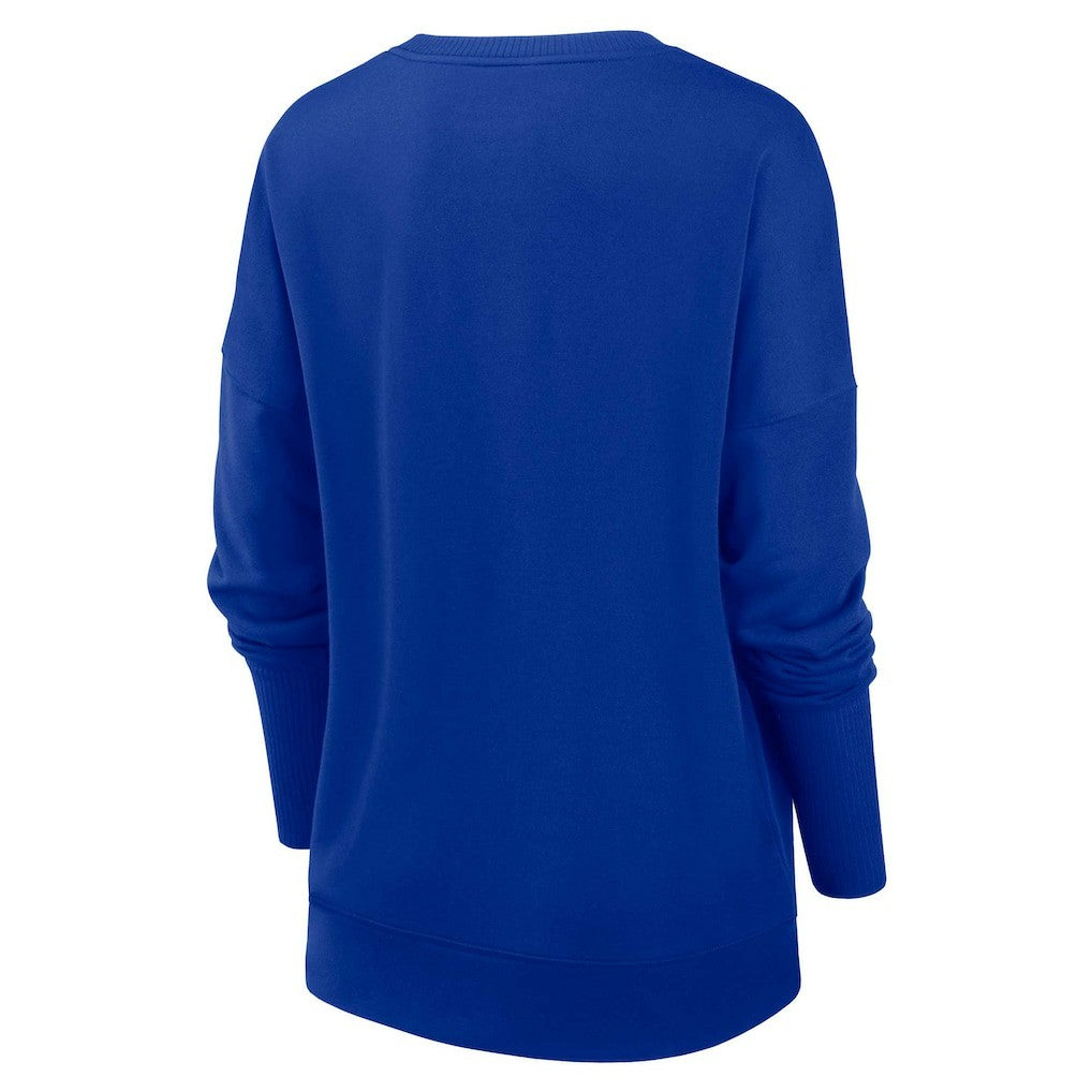 Seattle Seahawks Women's Rewind Playback Icon Performance Pullover Sweatshirt Royal - Nike