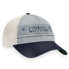 Dallas Cowboys True Classic Retro Trucker Snapback Hat Gray/Navy - Fanatics