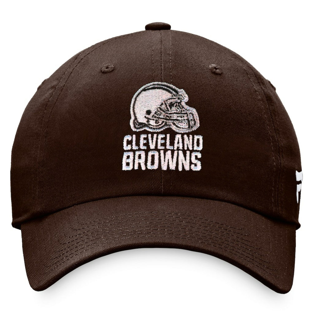 Cleveland Browns Women's Iconic Iridescent Adjustable Hat Brown - Fanatics
