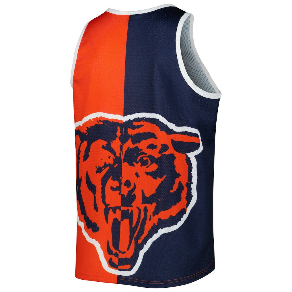 Walter Payton Chicago Bears Retired Player Graphic Tank Top Navy/Orange - Mitchell & Ness