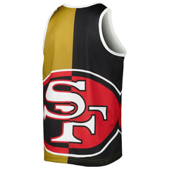 Jerry Rice San Francisco 49ers Retired Player Graphic Tank Top Black/Gold - Mitchell & Ness