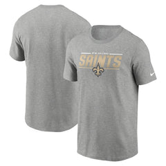 New Orleans Saints Muscle T-Shirt Heathered Gray - Nike