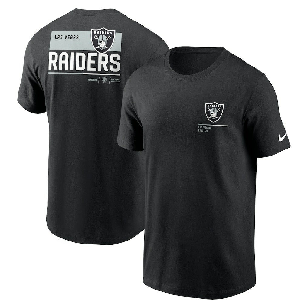 Las Vegas Raiders Team Incline T-Shirt Black - Nike