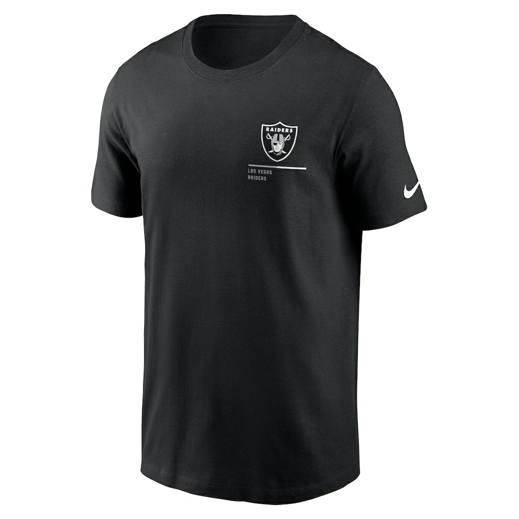 Las Vegas Raiders Team Incline T-Shirt Black - Nike