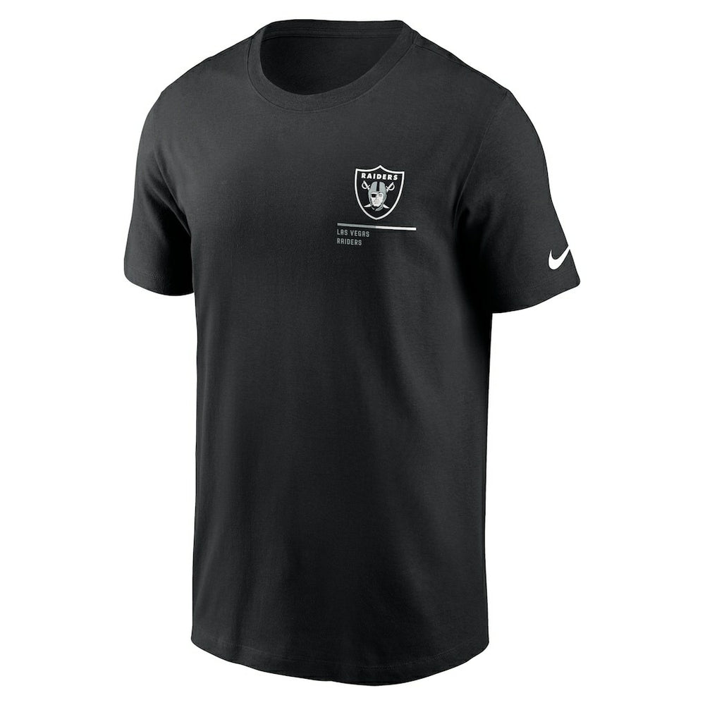 Las Vegas Raiders Team Incline T-Shirt Black - Nike