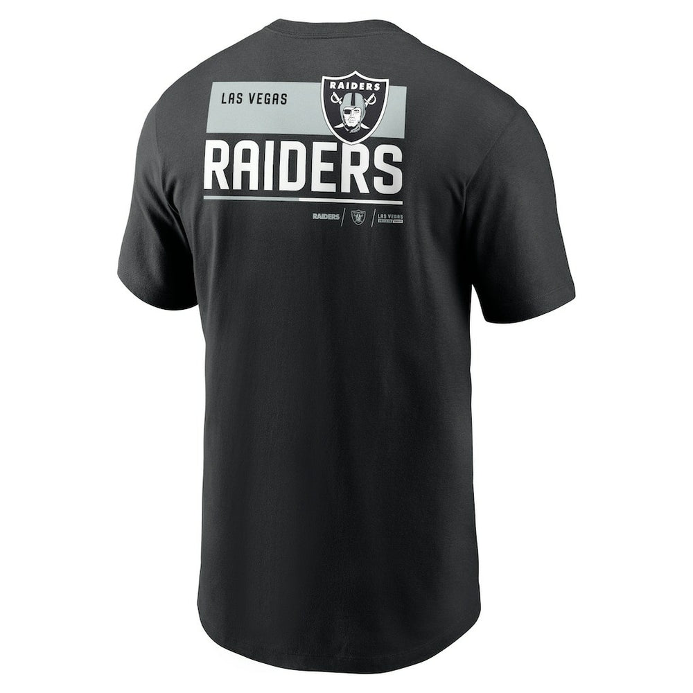 Las Vegas Raiders Team Incline T-Shirt Black - Nike