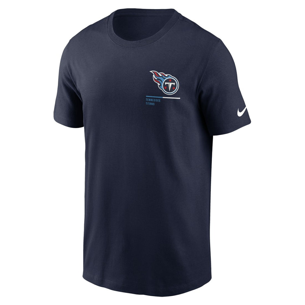 Tennessee Titans Team Incline T-Shirt Navy - Nike