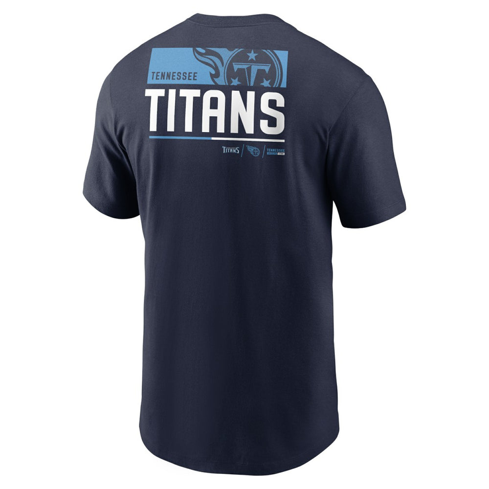 Tennessee Titans Team Incline T-Shirt Navy - Nike