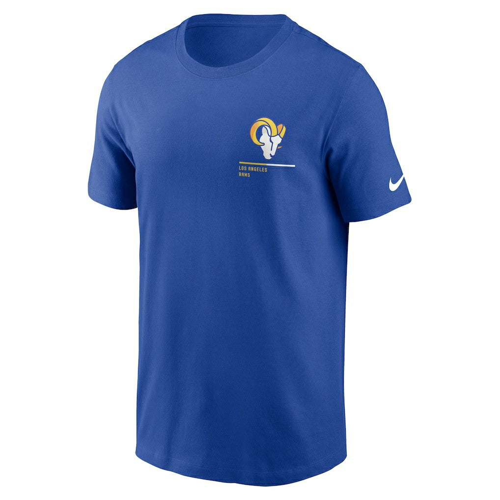 Los Angeles Rams Team Incline T-Shirt Royal - Nike