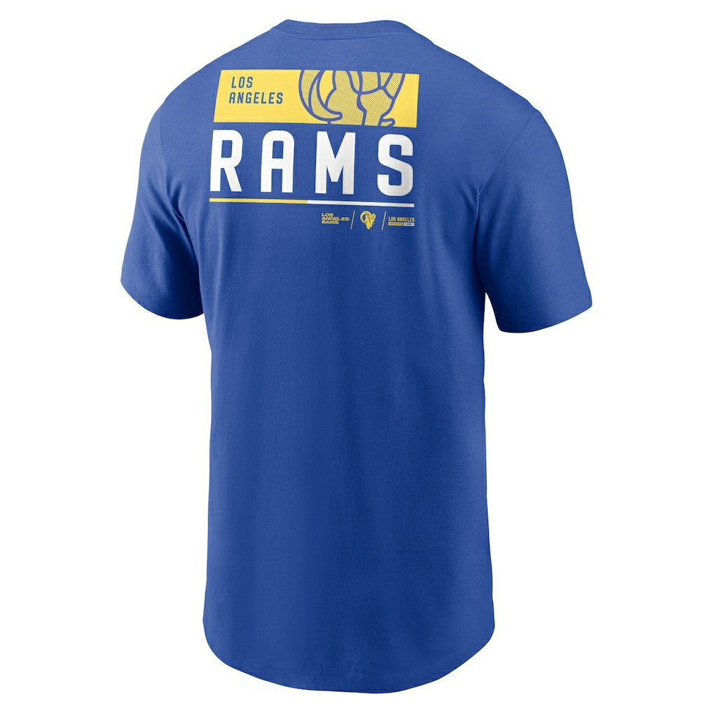 Los Angeles Rams Team Incline T-Shirt Royal - Nike