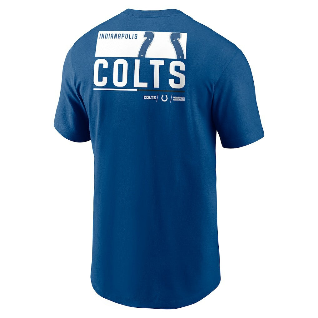 Indianapolis Colts Team Incline T-Shirt Royal - Nike