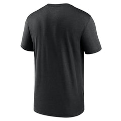 Las Vegas Raiders Horizontal Lockup Legend Performance T-Shirt Black - Nike
